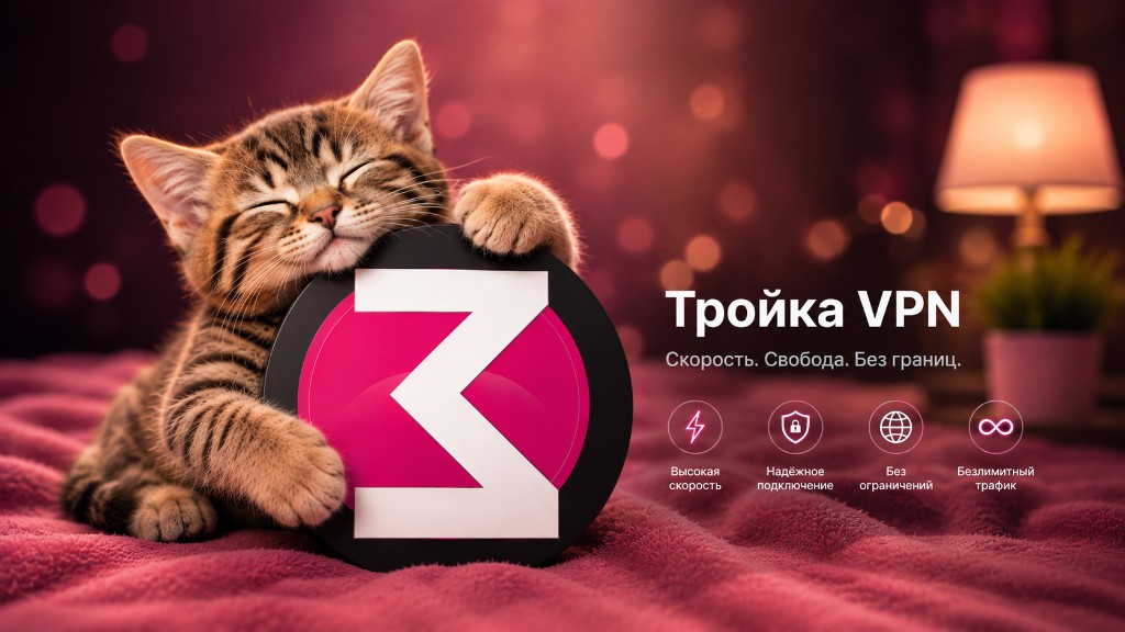 Тройка VPN — скорость, свобода, без границ